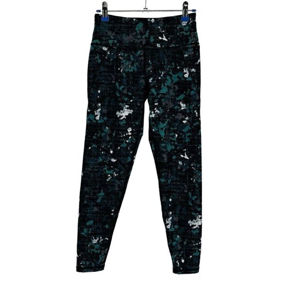 Sweaty Betty The Power Deep Ocean Camo Crop Leggings Size XS - Picture 1 of 9